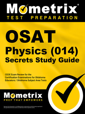 cover image of OSAT Physics (014) Secrets Study Guide